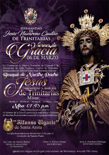 Hermandad de Jesús Nazareno Cautivo 2020