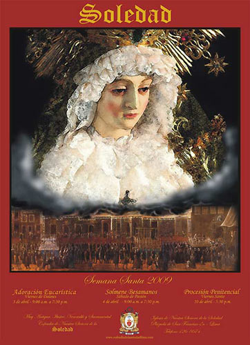 Cartel Oficial Cofradía de la Soledad 2009