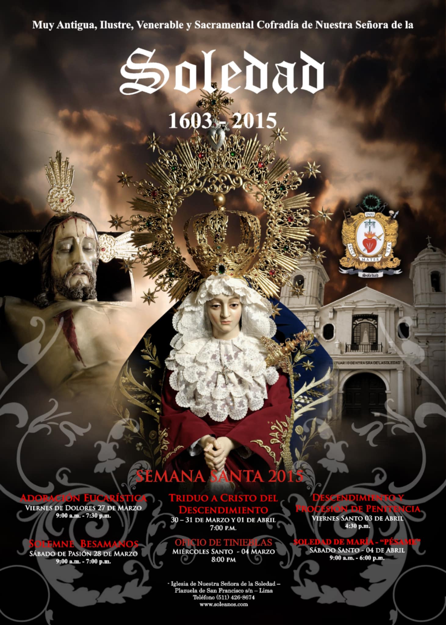 Cartel de Nuestra Señora de la Soledad 2015